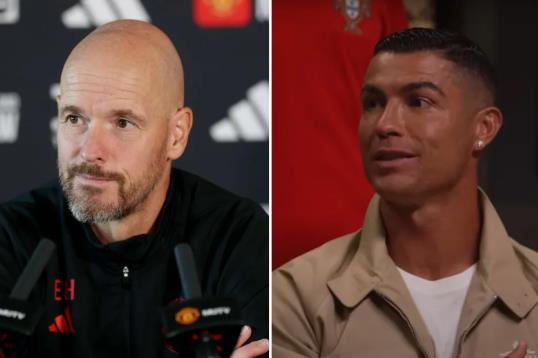 Ten Hag khong quan tam den phat bieu cua Ronaldo